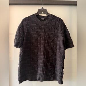 COS Textured Short Sleeve Knit Sweater